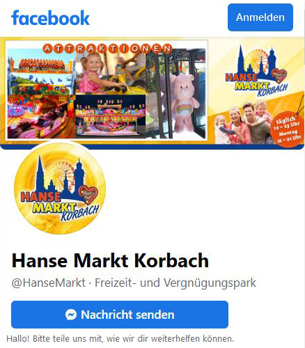 Hansemarkt Korbach Facebook